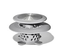 OXO Good Grips Protection pour Cheveux en Acier Inoxydable