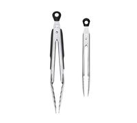OXO Good Grips Lot de 2 Pinces, Mini 17,7 cm & Standard 22, 8 cm