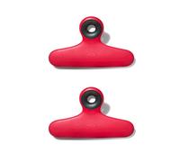 OXO Good Grips Lot de 2 pinces pour sac/chips, rouge (Jam)