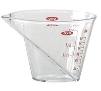OXO Good Grips - Mini pichet mesureur - Mini verre doseur pour la cuisine - 60 ml - Transparent