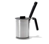 OXO Good Grips Outils de grillade, pot à badigeonner et brosse, noir