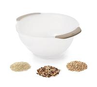 OXO Good Grips – Passoire à riz et céréales – 15,4 x 23,3 x 13,9 cm – Gris