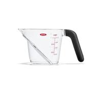 OXO Good Grips - Pichet mesureur - Verre doseur pour la cuisine - Petite taille - 250 ml - Noir-transparent