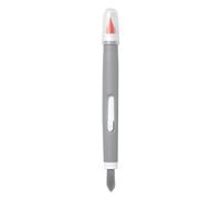 OXO Good Grips Pinceau de nettoyage pour appareils électroniques – Brosse clavier – Gris/Orange