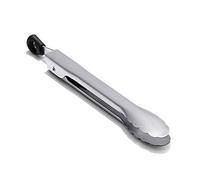 OXO Good Grips Pinces de service - Ustensile pour la cuisine - Pinces en inox - Petite taille, 18 cm - Gris