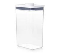 OXO Good Grips POP Lot de 4 boîtes hermétiques rectangulaires pour riz et autres 2,7 l