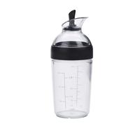 OXO Good Grips - Shaker à vinaigrette compact - Shaker pour sauce salade - Bouteille transparente - noir