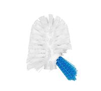 OXO Tête de rechange pour brosse à WC avec nettoie-bord, nettoyant WC Blanc