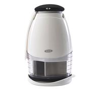 OXO Good Grips - Hachoir manuel - Râpeuse et trancheuse à légumes - Lames en inox - Blanc