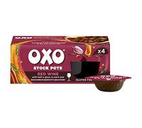 OXO Lot de 4 pots de 20 g (80 g) - Mélange riche et savoureux de vin rouge