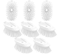 OXO Lot de 8 recharges pour Brosse à Vaisselle - pour Distributeur de Savon, Brosse à Vaisselle, Distributeur de Savon - Compatible avec poignée de Distributeur de Savon