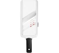 OXO Good Grips – Mandoline manuelle – Mandoline en inox – Épaisseur de tranche réglable – Blanc