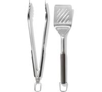 OXO – Jeu spatule et pinces Good Grips pour barbecue en acier inoxydable