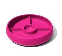 OXO Tot Assiette compartimentée en silicone rose
