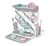 OXO Tot Égouttoir Extensible - Égouttoir Peu encombrant | Essentiels pour Nouveau-né et bébé | Essentiels pour l'allaitement | Biberons secs | Économisez de l'espace dans la Cuisine