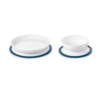 OXO Tot Stick & Stay Ensemble assiette et bol à ventouse Bleu marine