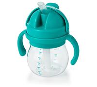 OXO Tot Transitions Gobelet en paille avec poignées amovibles Vert 170 ml