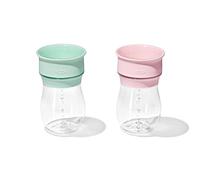 OXO Tot Transitions Lot de 2 tasses 360 255 ml - Opale et fleur