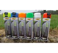 OXOBIO.FR Lot DE 12 Bombes marquage au Sol temporaire à la Craie - Rose