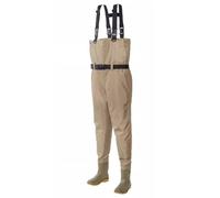 OXOLAMRIN Cuissardes, Cuissardes de pêche, Cuissardes imperméables for Hommes et Femmes, avec Bottes, for la pêche, la Chasse, Le Jardinage, Marron, Pointure 5-11 (Royaume-Uni)(9)