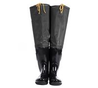 OXOLAMRIN Cuissardes, Cuissardes de pêche, Cuissardes imperméables for Hommes et Femmes, légères, Semelles antidérapantes, for la pêche et la Chasse, Noires, Plusieurs Tailles(9.5)