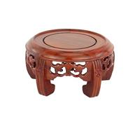 OXOLAMRIN Socle de Vase, Support pour bonsaï, Base de présentation en Bois sculpté for Ornements, Plusieurs Tailles(S)