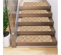 OXOLAMRIN Tapis antidérapants pour escaliers, Lot de 4 Tapis d'escalier Multicolores, Plusieurs Tailles(Color 09,4PC 30X100CM)