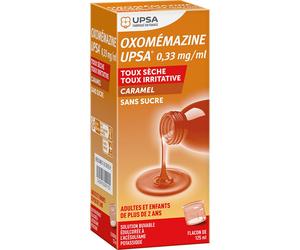 Oxomemazine UPSA solution buvable sans sucre Solution(S) 125 ml