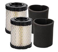 OxoxO 334399 Lot de 2 filtres à air pour Briggs & Stratton remplace 5429K, 591383, 591583, 796032, 91383, 5429K, 102-016, 798911