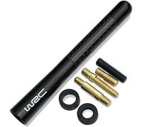 Oxoxo antenne 11,9 cm en Fibre de Carbone de Voiture Radio AM/FM WRC pour Ford F150 F250 F350 E150 Mustang Escape Explorer Focus Ranger Raptor Truck Transit Tous Modèle