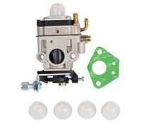 OxoxO Carburateur 15 mm avec 4 Ampoules d'amorçage pour 43 CC 49 CC 2 Temps Mini Pocket Rocket Bike ATV Quad Dirt Bike Scooter Mini Chopper