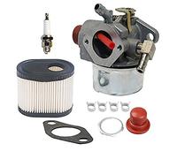 OxoxO Carburateur Carb kit avec filtre à air Bougie d'allumage pour Toro 20016 20017 20018 6.75hp moteurs Tecumseh Lv195ea Lv195 X A