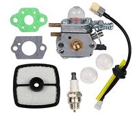 OxoxO Carburateur de carburateur avec Joint d'étanchéité Filtre à air Ampoule d'amorçage Bougie d'allumage pour Zama C1U-K52