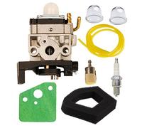 OxoxO Kit de carburateur pour Honda GX35 GX35NT, filtre à carburant, filtre à carburant, bougie d'allumage pour Honda GX35 GX35NT, remplace 16100-Z0Z-034
