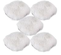 OxoxO Lot de 5 tampons de polissage en laine douce 180 mm