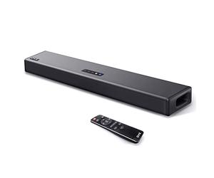 OXS S3 Barre de Son pour TV, Audio Home Cinéma avec Bluetooth 5.0, Basses Dynamiques, Son Ambiant 3D, Amélioration du Dialogue, compatible AUX/Optical/Coaxial, Modes Sonores Multiples, Fixation Murale