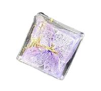 Oxtxuzdm 1 capuchon de clavier transparent avec broderie dorée - Profil OEM R4s - Claviers de jeu - Résine personnalisée - Touches en feuilles d'or - Résine de broderie