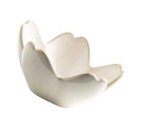 Oxtxuzdm 2. Bol de rangement en céramique en forme de pétale - Gain de place - Décoration de comptoir pour bijoux et essentiels - Plateau à bijoux en céramique en forme de fleur