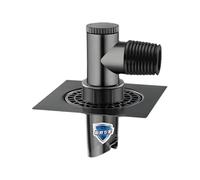 Oxtxuzdm Adaptateur De Vidange Anti-débordement pour Machine À Laver Connecteur Tuyau D'égout avec Scellage Accessoires Salle Bains Plancher Buanderie pour Égout Blanchisserie