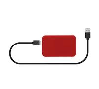 Oxtxuzdm Boîtier de disque dur externe 2,5" USB 3.0 - Transfert de données pour PC et ordinateur portable - Accessoires de voyage d'affaires en métal