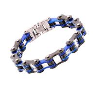 Oxtxuzdm Bracelet de moto punk résistant à l'usure pour homme léger et confortable à porter au quotidien - Bijoux élégants sur le thème de la moto, taille unique, Comme décrit