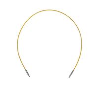 Oxtxuzdm Câble en aluminium antirouille interchangeable pour aiguilles à tricoter de rechange pour tissage, pull, sac, accessoires de couture, aiguille à coudre en aluminium