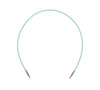 Oxtxuzdm Câble en aluminium antirouille interchangeable pour aiguilles à tricoter de rechange pour tissage, pull, sac, accessoires de couture, aiguille à coudre en aluminium