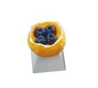 Oxtxuzdm Capuchon sculpté unique sur le thème du gâteau sucré pour claviers mécaniques améliore le confort de saisie des claviers créatifs