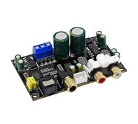 Oxtxuzdm Carte de décodage auditif de qualité supérieure avec puce CS8416 et CS4398 pour son Hifi et compatibilité universelle des appareils de voyage