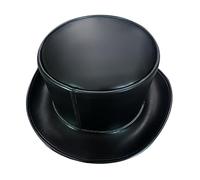 Oxtxuzdm Chapeau haut-de-forme en polyuréthane pour adulte/adolescent, magicien, bal de promo, carnaval, fête, fête rave, pour enfants, adultes, hommes, pour enfants, en vrac sans compartiment secret