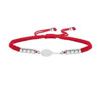 Oxtxuzdm Cordon tressé réglable avec raquette en acier inoxydable pour une tenue décontractée, pendentif creux sport, taille unique, Comme décrit