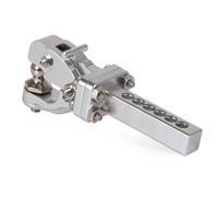 Oxtxuzdm Crochet de remorquage en métal pour chenille d'escalade 1/10 TRX4-TRX-6 SCX10 90046 90047 - Pièces de mise à niveau vers le haut - Adaptateur de fil d'aide pour chaînes d'extension de chaînes