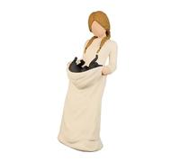 Oxtxuzdm Décorations de jardin, statues de chats, cadeaux d'anniversaire pour maman, grand-mère, femme, sœur, épouse, amoureuse, balcon, cour, jardin, cadeaux pour femme