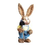 Oxtxuzdm Décorations de Pâques mignonnes en paille pour maison, jardin, mariage, accessoires photo, décorations de Noël uniques